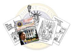 President Barack Obama - A Coloring & Activity Book by N. Wayne Bell